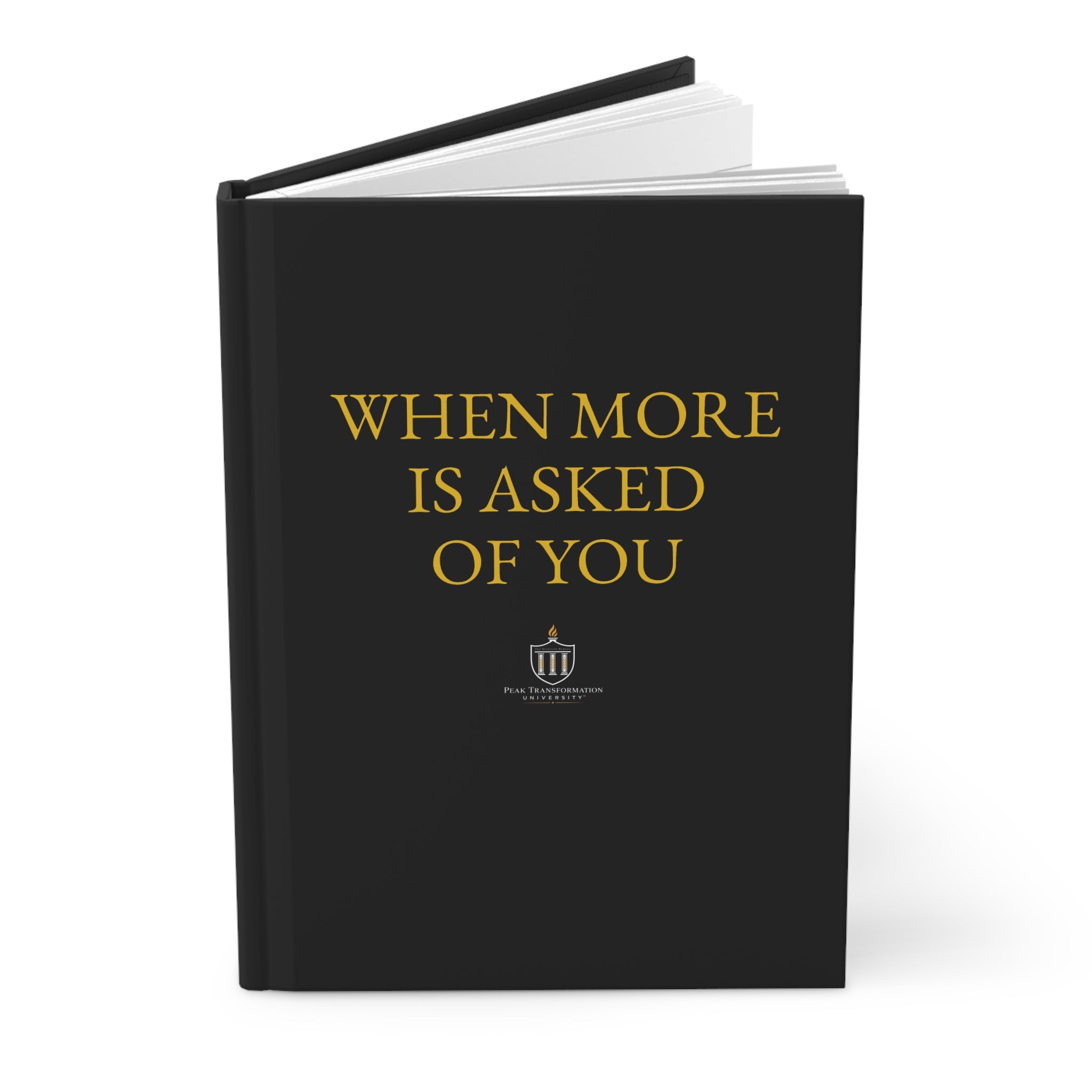 When More Is Asked Of You Journal
